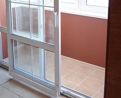 Монтаж раздвижных окон