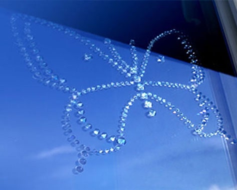 Стразирование окон