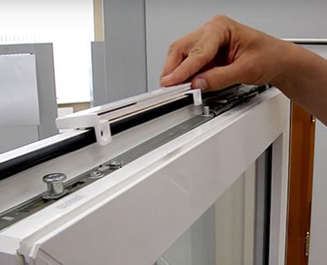 Установка клапана вентиляции